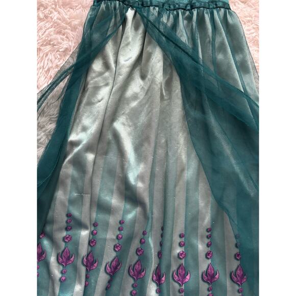 Disney Frozen Anna Girls Sz. 5T Dress/nightgown. Cute, Fun - Picture 3 of 8